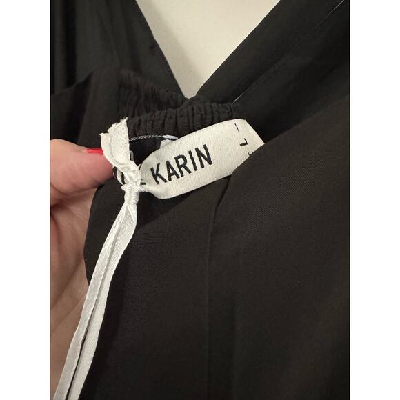 NWT Grace Karin Dress Black Fit and Flare Midi Size Large - Picture 5 of 5